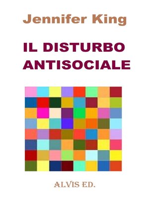 cover image of Il Disturbo Antisociale